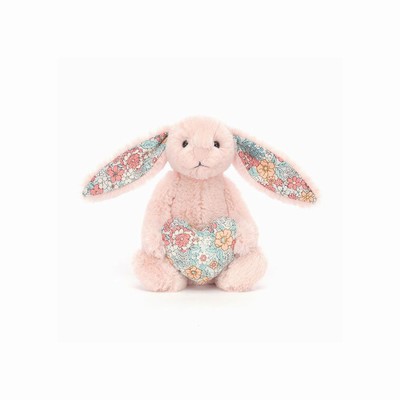 Jellycat Blossom Heart Konijnen | XE1568429